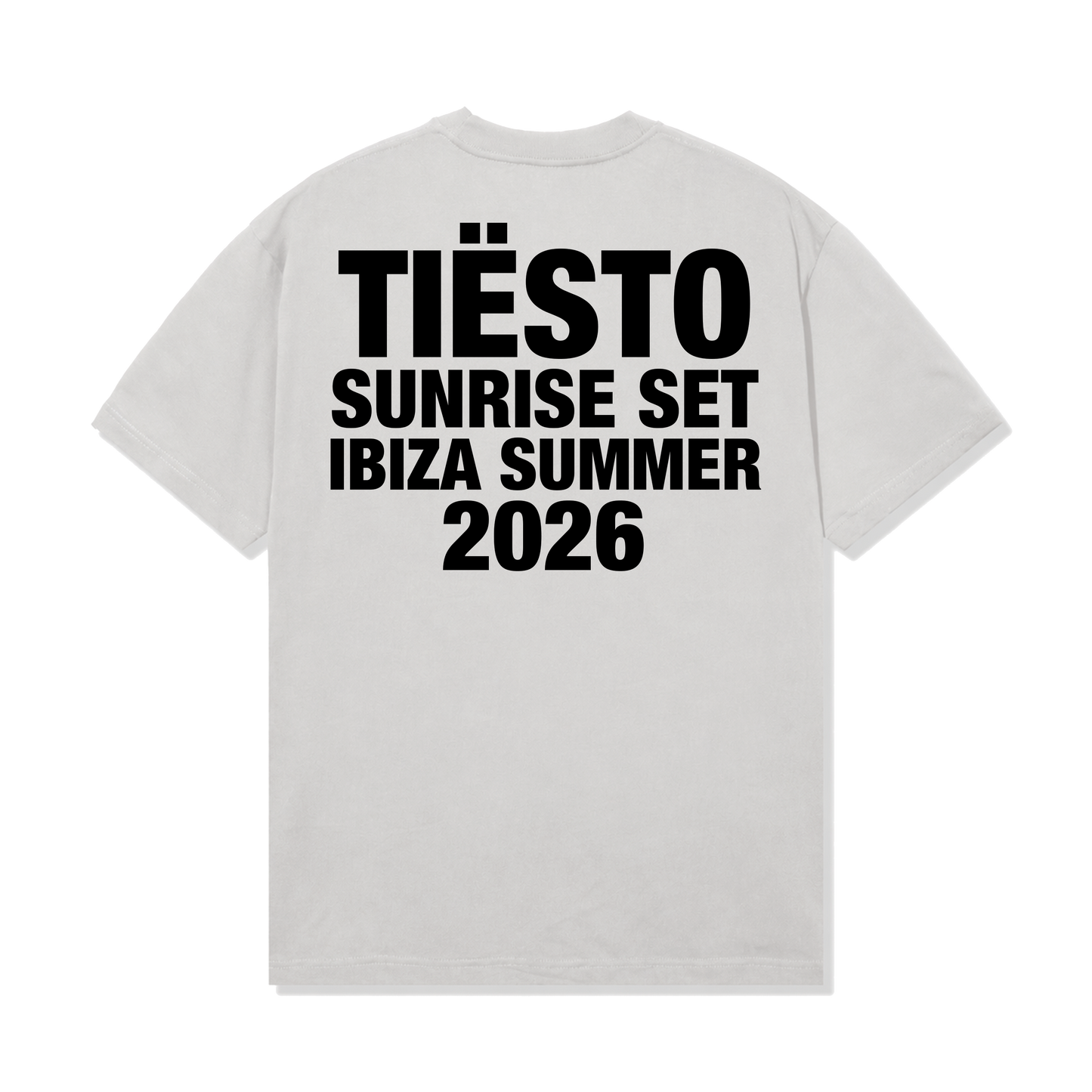 Ibiza Sunrise Tee - Pigment Grey