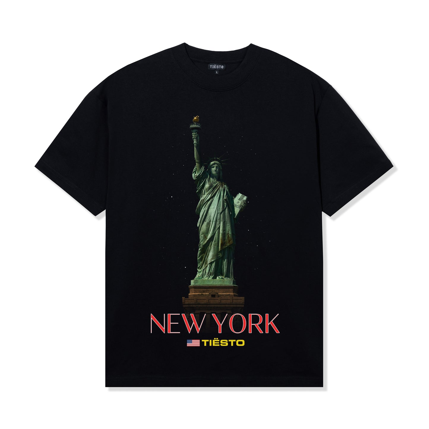 NY Statue of Liberty Tee - Black