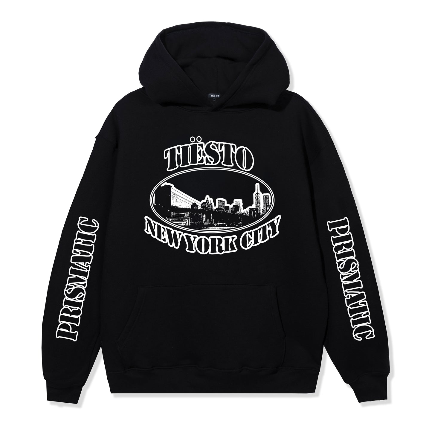New York Prismatic Hoodie - Black