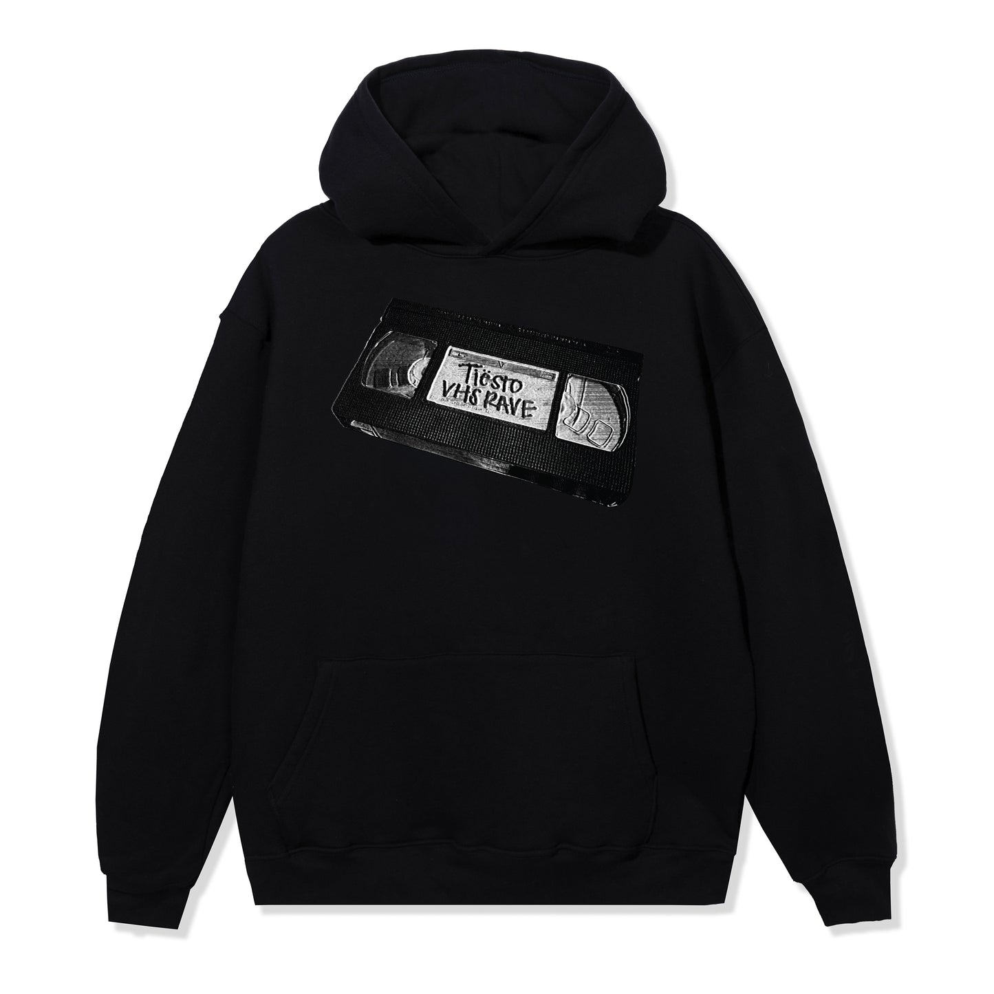 VHS Tape Hoodie - Black