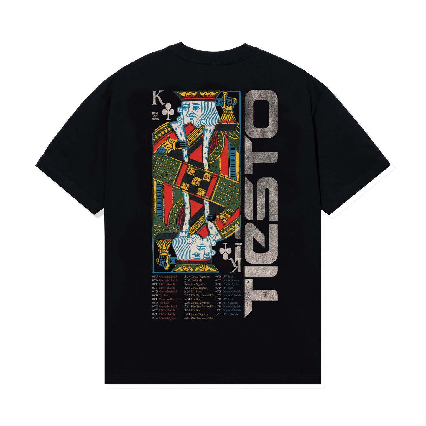 King Of Vegas Tee - Black
