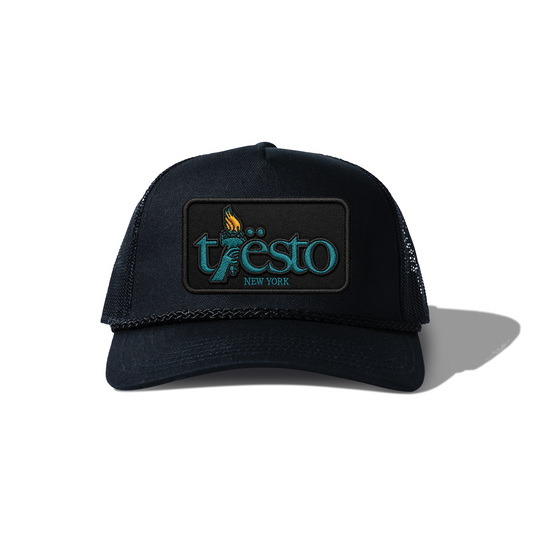 NYC Liberty Trucker Hat - Black