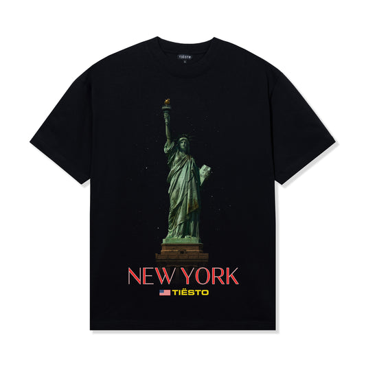 NY Statue of Liberty Tee - Black