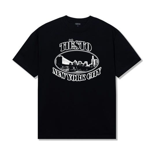 New York Prismatic Tee - Black