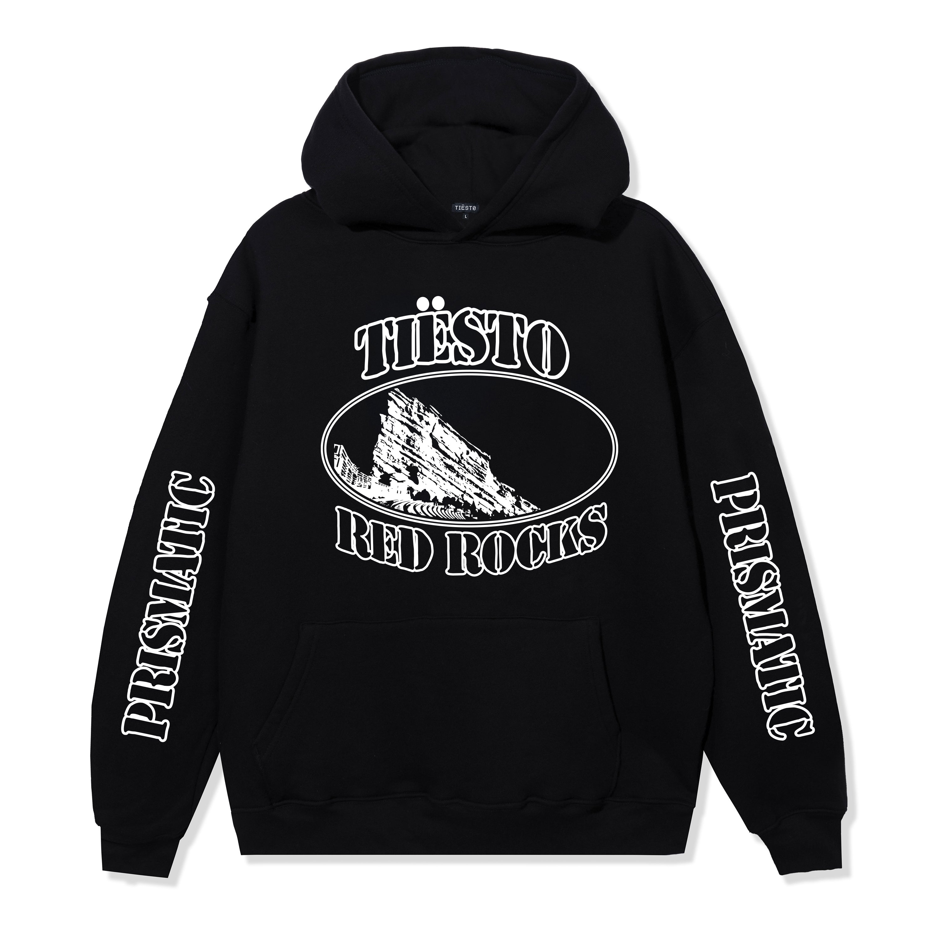 Coheed Red Rocks Red Rocks Prismatic Hoodie - Black – Tiësto Store