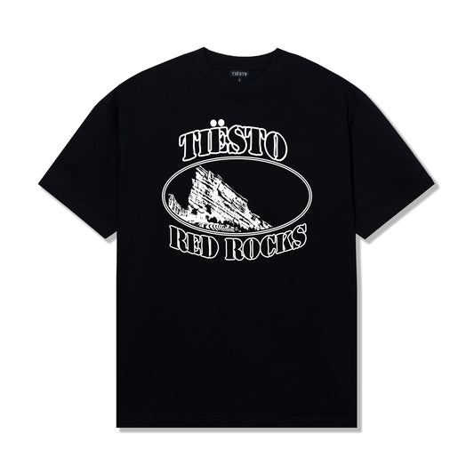 Red Rocks Prismatic Tee - Black
