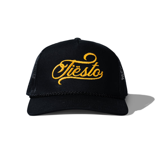 Tiësto Racing Embroidered Trucker Hat - Black