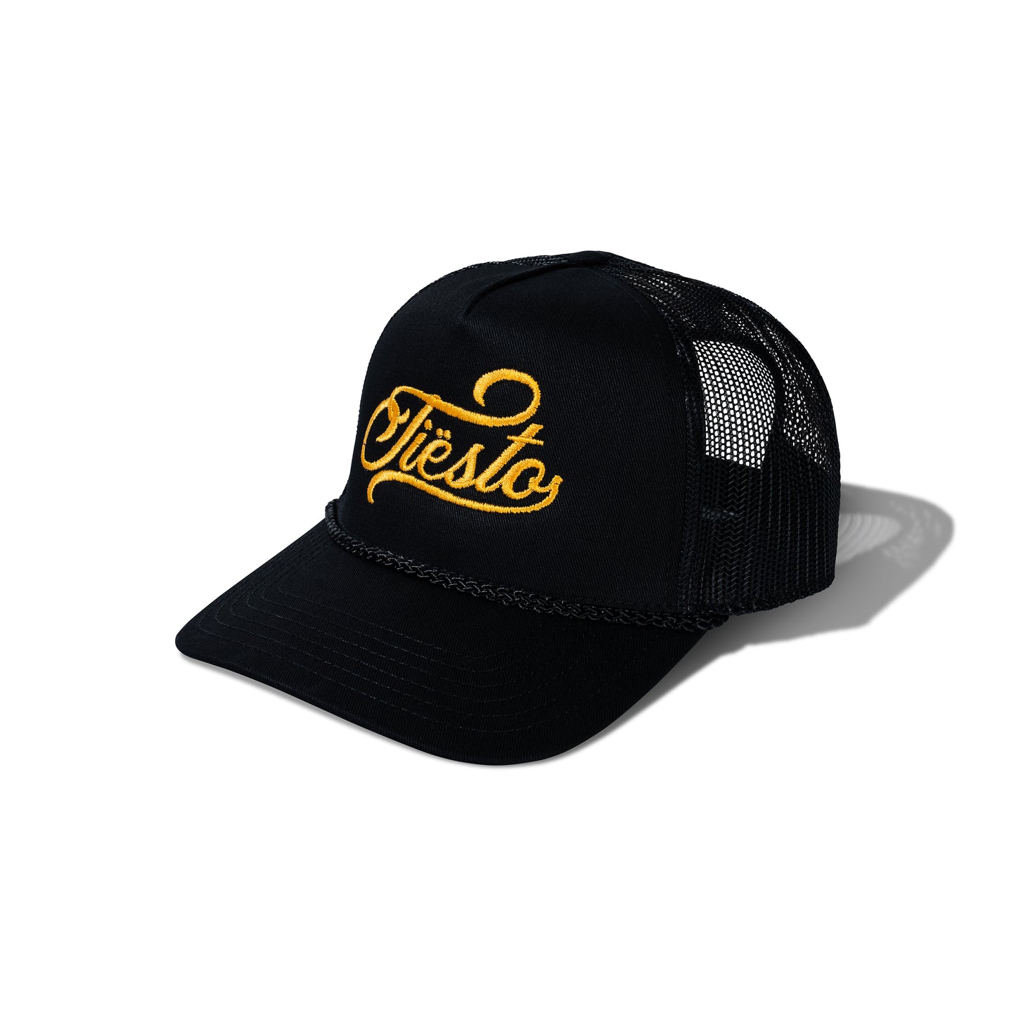Tiësto Racing Embroidered Trucker Hat - Black