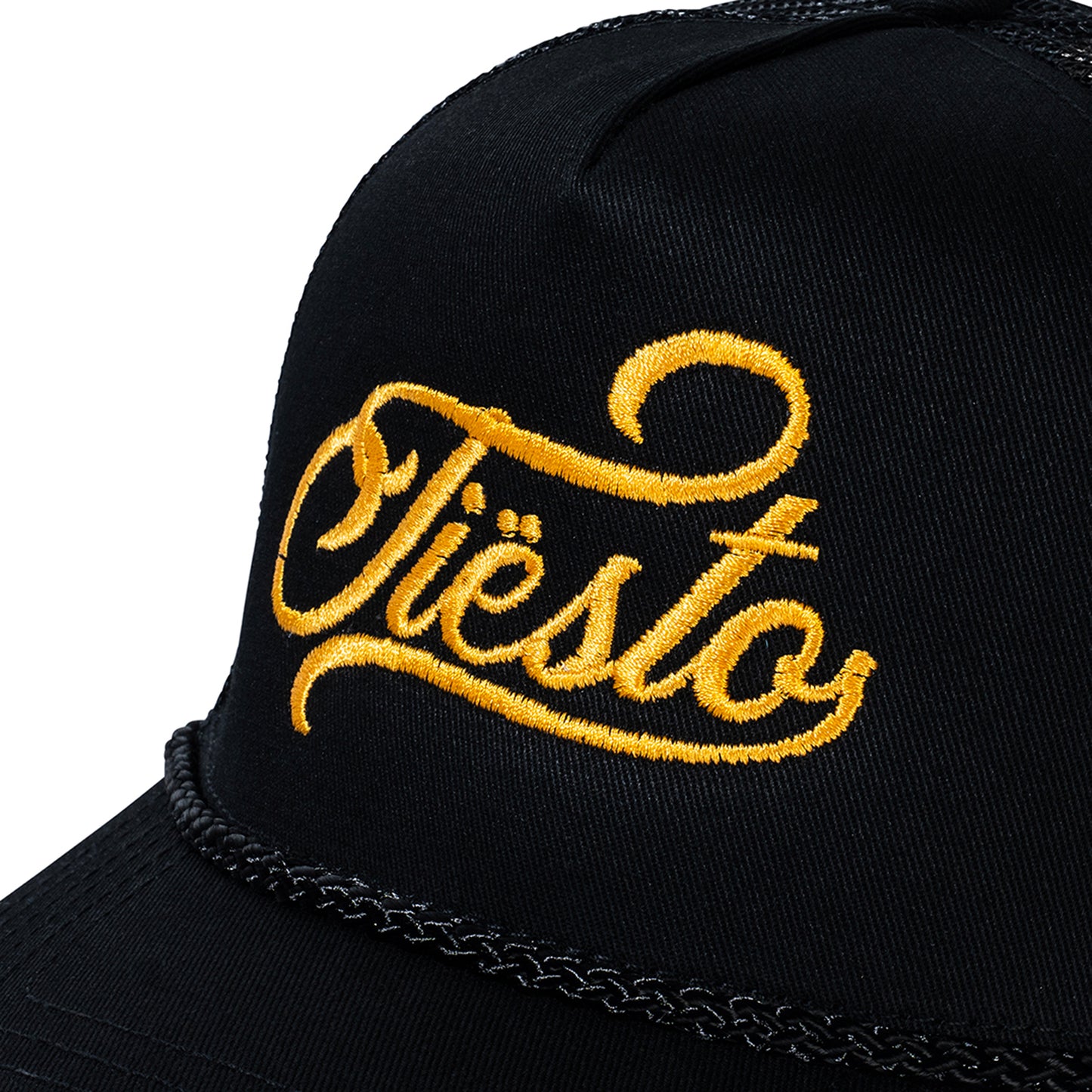 Tiësto Racing Embroidered Trucker Hat - Black