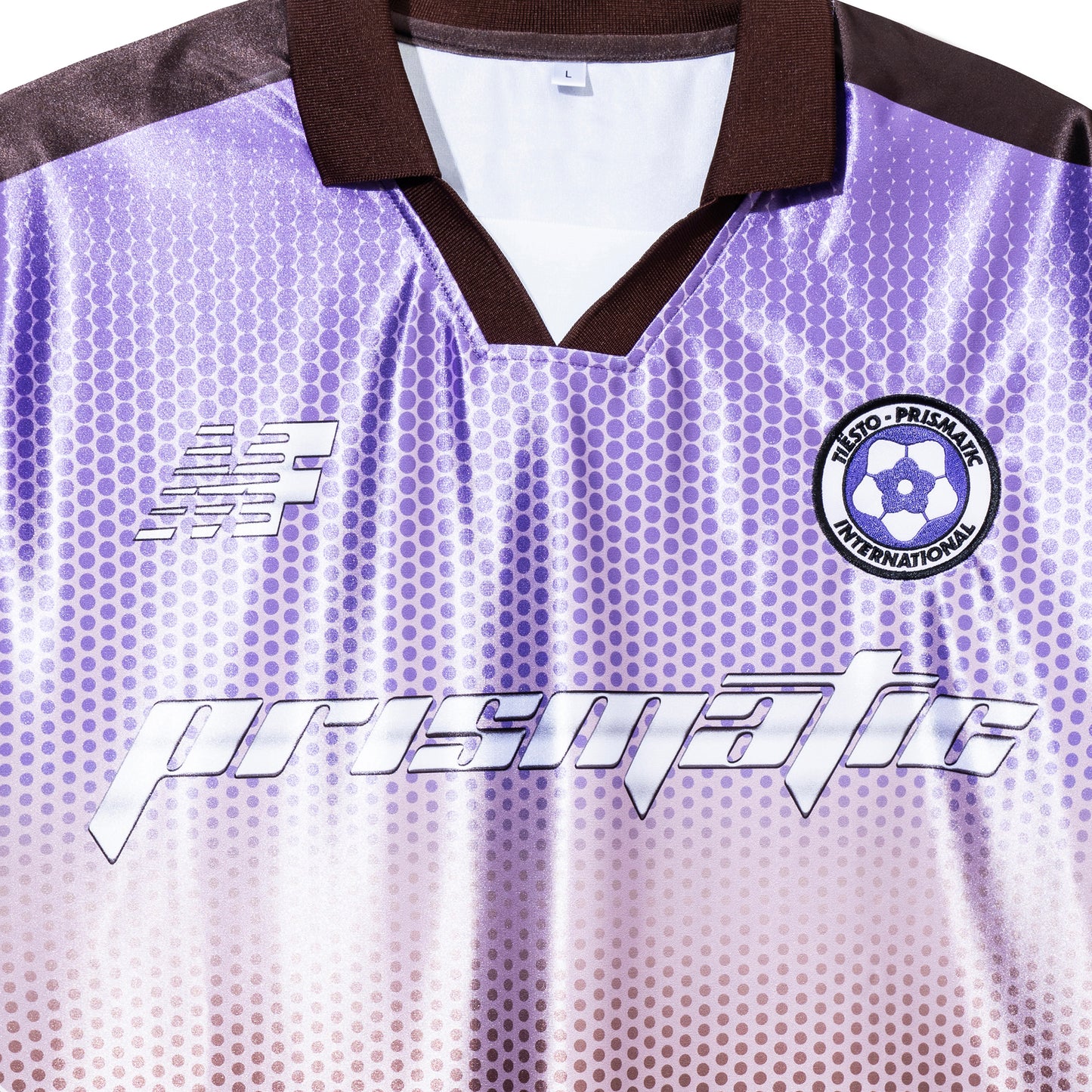 Prismatic Soccer Jersey - Purple/Brown