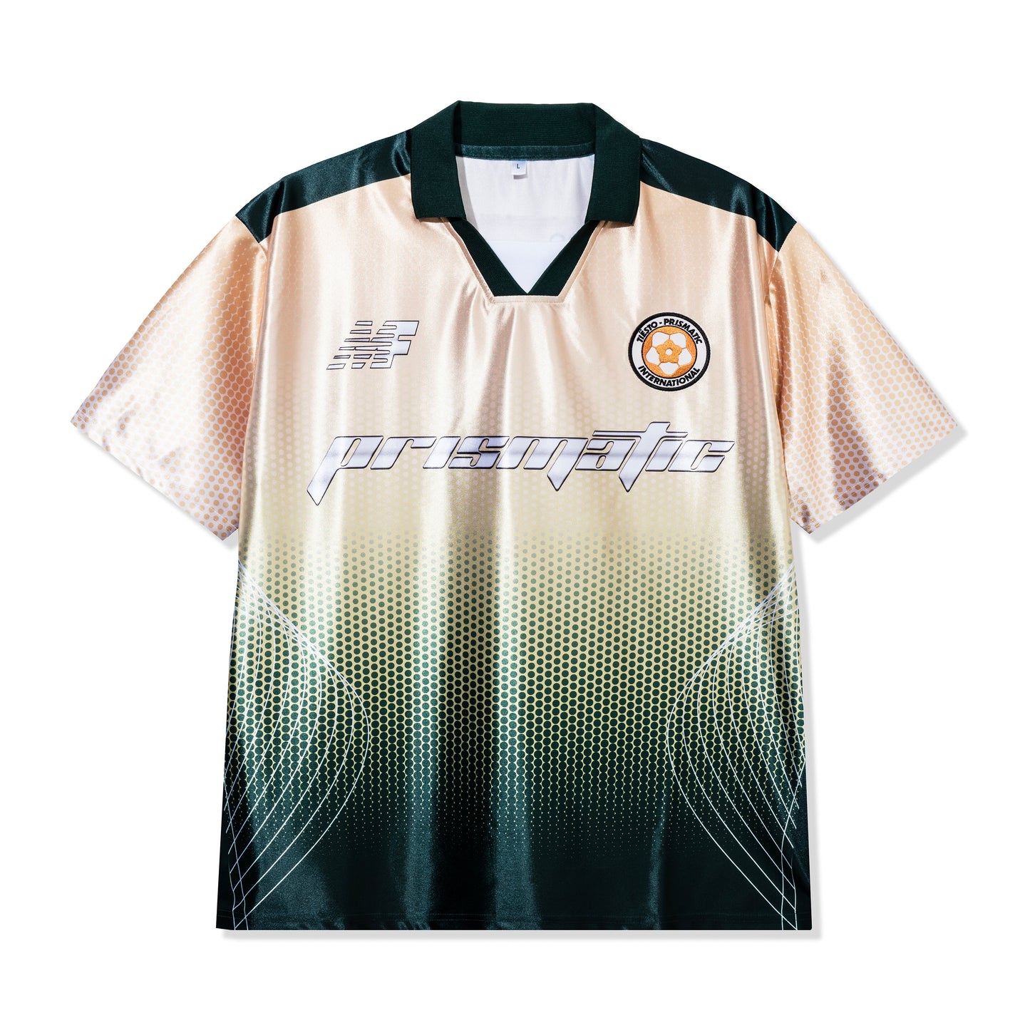 Prismatic Soccer Jersey - Gold/Green