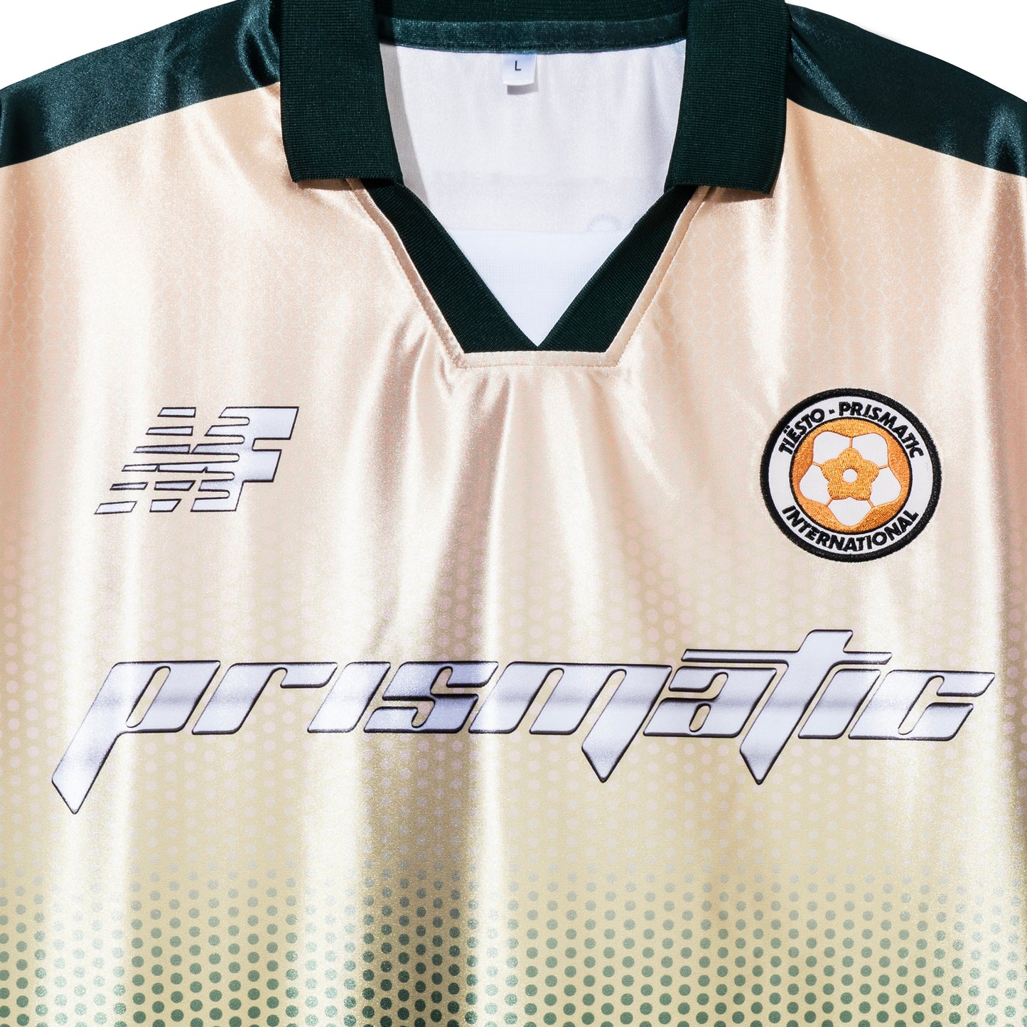 Prismatic Soccer Jersey - Gold/Green